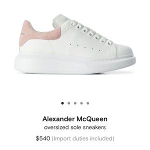COPY - Alexander McQueen Oversized Sole Sneakers